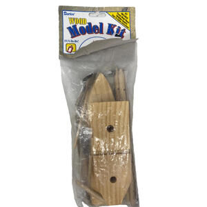 Darice  Wood Model Kit Pirate Ship Arts and Crafts